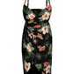 Vestido longo com estampa falsa e estampa Bree plus size Rachel Roy feminino, verde, tamanho 24W