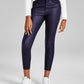 E agora esta calça jeans skinny feminina com bainha desfiada e revestida, tamanho 27