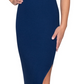 Vestido suéter feminino Rachel Roy Lenora com gola alta, azul, tamanho XX-G