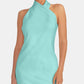 Vestido justo feminino Rachel Roy verde tamanho grande