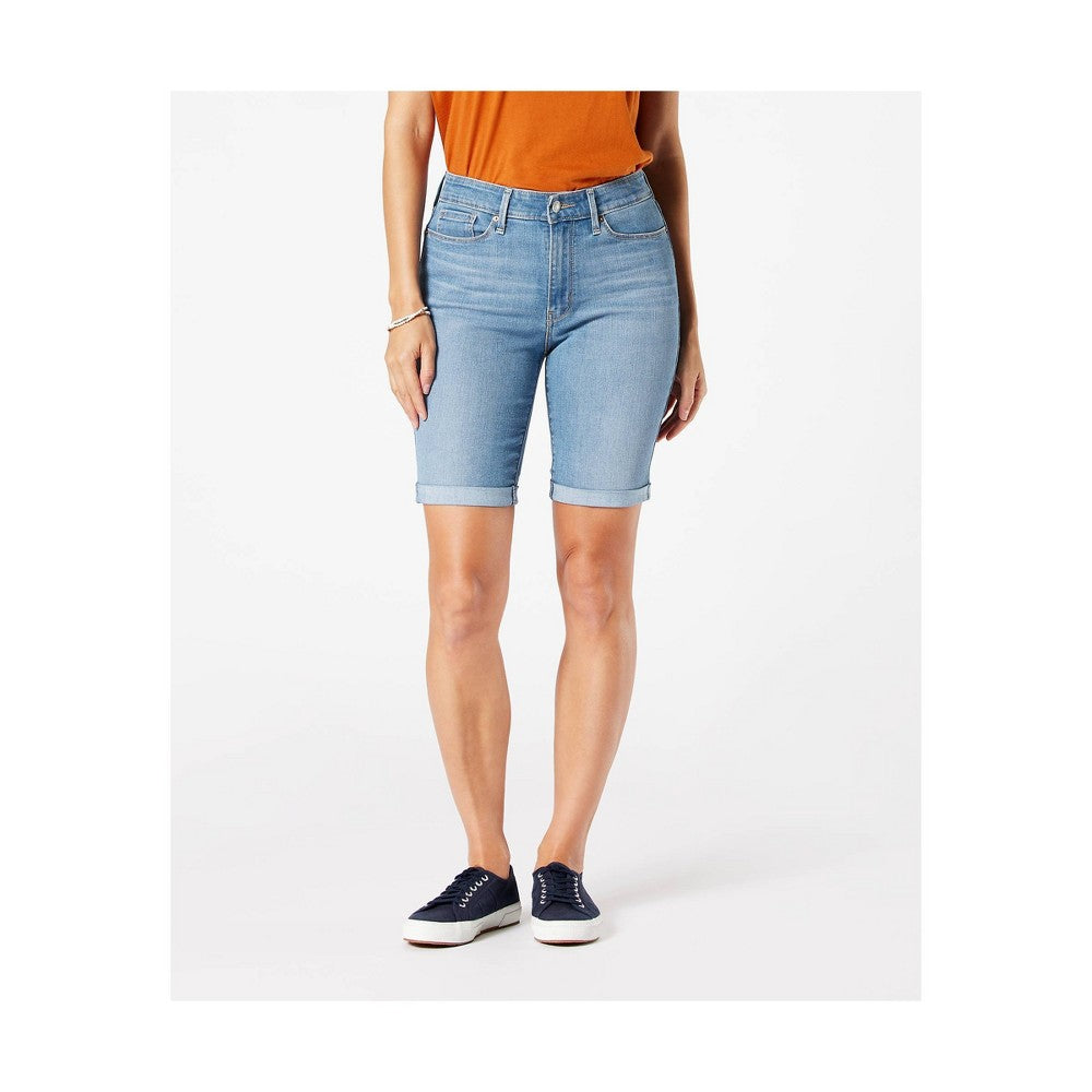 Bermuda Jeans DENIZEN® Levi's® Feminina Cintura Média 9 Jean Therapy Tamanho 8