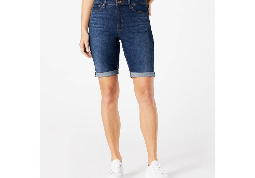 Bermuda Jeans DENIZEN® Levi's® Feminina Cintura Média 9 Tamanho 8
