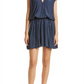 Minivestido Ramy Brook Judy em azul marinho tamanho pequeno