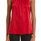 Top Halter de Seda Elástica Lori Feminino Ramy Brook Vermelho Tamanho Médio