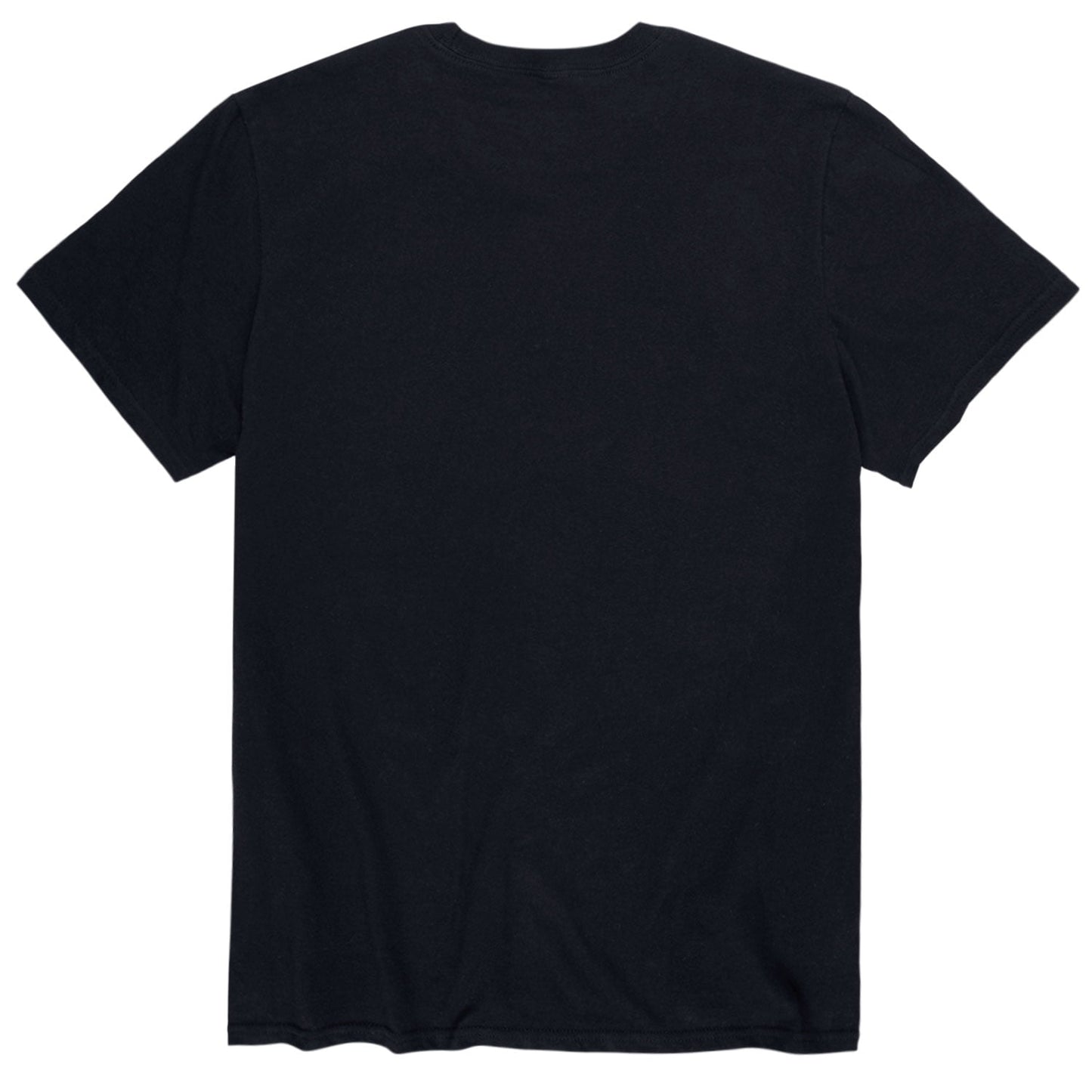 Camiseta masculina Airwaves Yellowstone Train Station, preta, tamanho pequeno