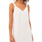 Vestido longo jacquard feminino Vince Camuto, branco, tamanho pequeno
