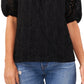 Vince Camuto Top de renda tomara que caia feminino, preto