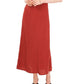 Vestido longo feminino Vince Camuto com decote em V e bolinhas, marrom