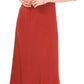 Vestido longo feminino Vince Camuto com decote em V e bolinhas, laranja, tamanho grande