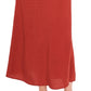 Vestido longo feminino Vince Camuto com decote em V e bolinhas, laranja, tamanho grande
