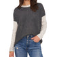 Suéter Vince Camuto Colorblock Feminino Cinza Tamanho P