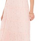 Vestido feminino Vince Camuto com decote em camadas e ombros de fora, rosa, tamanho extragrande
