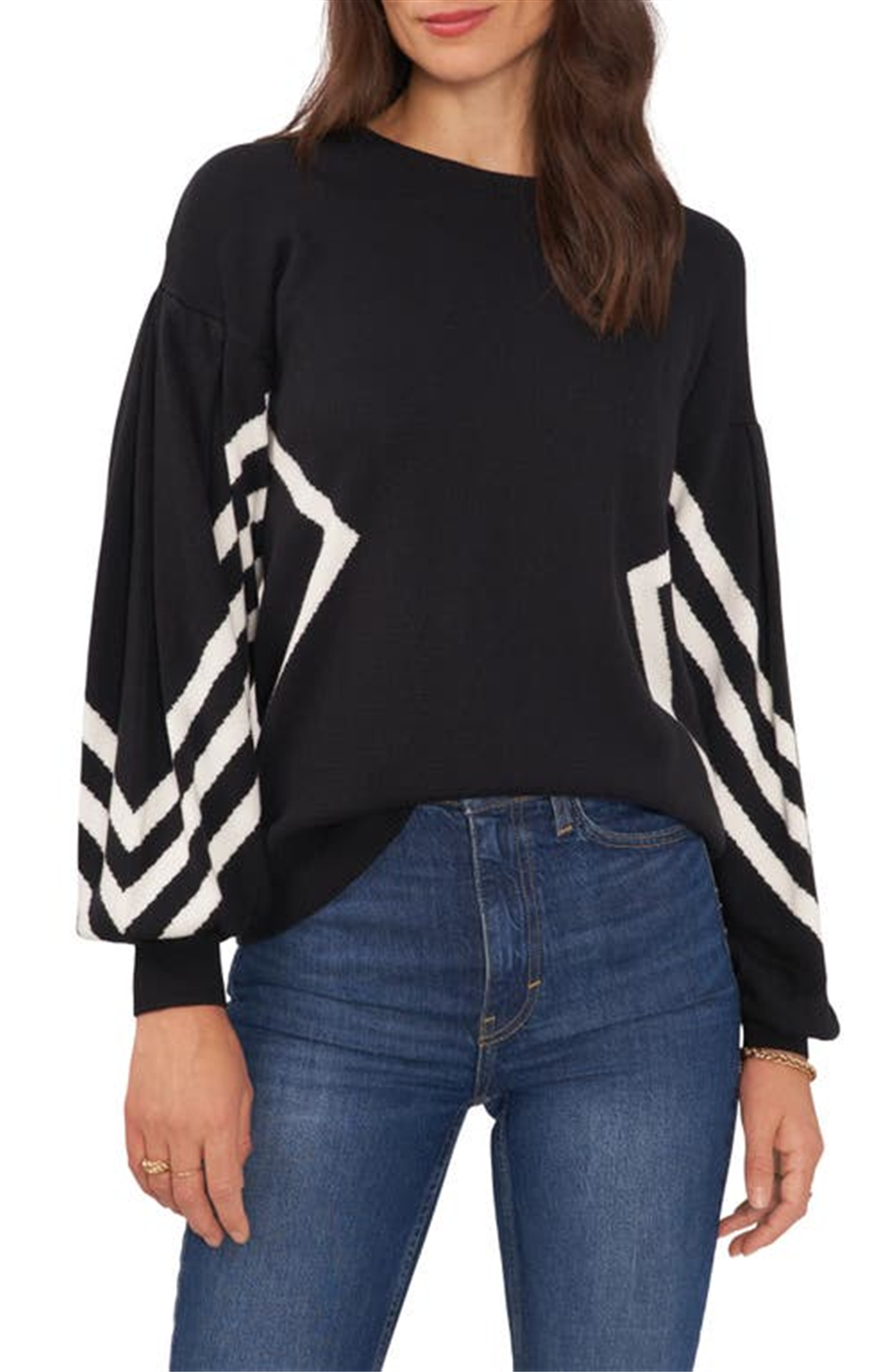 Vince Camuto Apparel Feminino 91622227 Preto Tamanho XXL