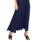 Vestido Challis sem mangas com decote em V Vince Camuto feminino azul