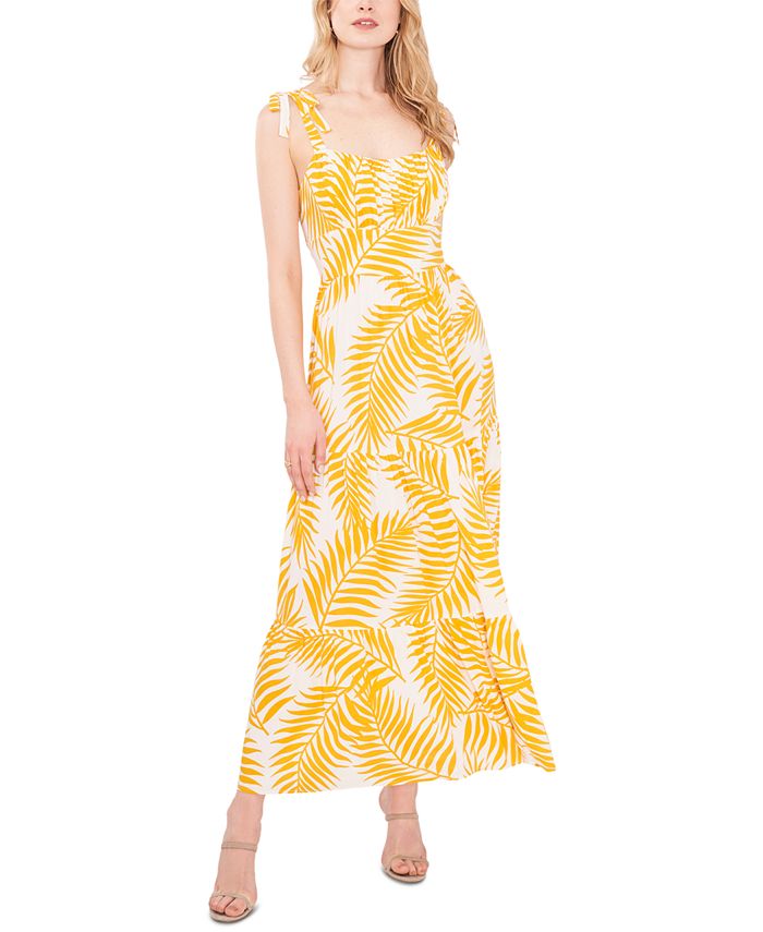 1.STATE Vestido longo feminino com alças finas, branco, tamanho grande