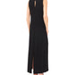 Vestido longo sem mangas feminino Vince Camuto, preto, tamanho pequeno