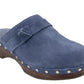 Tamanco Feminino Esplêndido Verde Oliva Azul Tamanho 8,5