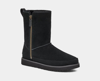 Ugg Women's Classic Zip Short Boots Black Size 5