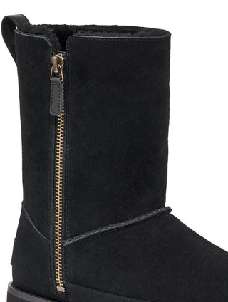 UGG Women's Classic Zip Short Boots Black Size 7