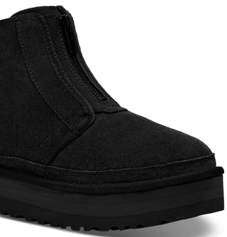 UGG Women's Neumel Zip Platform Booties Black Size 9