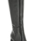 Bota feminina Mia Leticia de cano alto, preta, tamanho 7,5 M