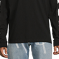 Moletom masculino Off-White Diag Helvetica Logo, preto e branco, tamanho M