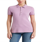 Camisa polo feminina Ralph Lauren Stretch Piquet Roxa Tamanho P