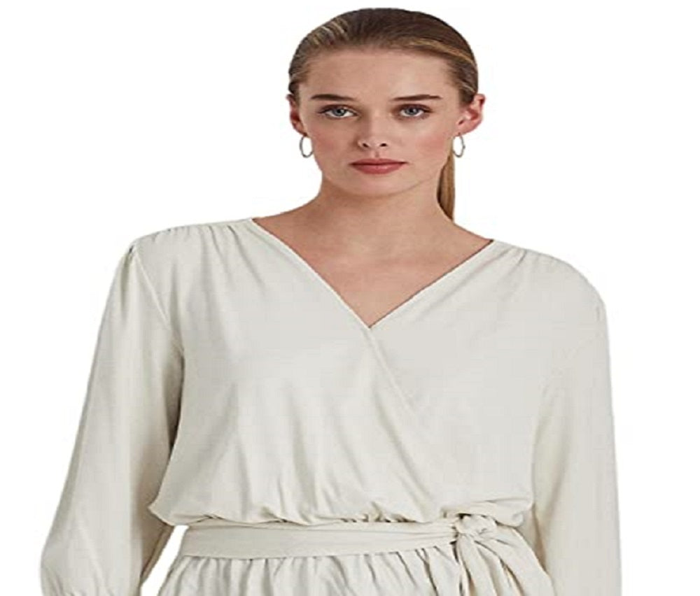 Blusa Peplum Ralph Lauren Feminina Marrom Tamanho X-G