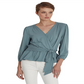 Blusa Peplum Ralph Lauren Feminina Azul Tamanho Grande