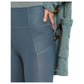 Legging Ralph Lauren Feminina Revestida em Jersey Azul Tamanho Médio