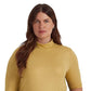 Ralph Lauren Feminino Metallic Stretch Jersey Gola Alta Amarelo Tamanho 2X
