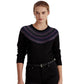 Suéter Ralph Lauren Fair Isle Cotton Blend Feminino Preto Tamanho P