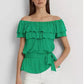 Camiseta Ralph Lauren Feminina Manga Curta Verde