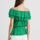 Camiseta Ralph Lauren Feminina Manga Curta Verde