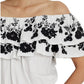 Blusa Ralph Lauren Feminina Bordada Ombro a Ombro Branca