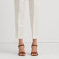 Calça Ralph Lauren Feminina Sarja de Linho Misto Branca