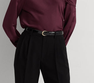 Blusa Ralph Lauren Feminina Cetim Um Ombro Vermelha Tamanho P