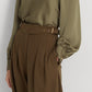 Blusa Ralph Lauren Feminina Cetim Um Ombro Verde Tamanho P