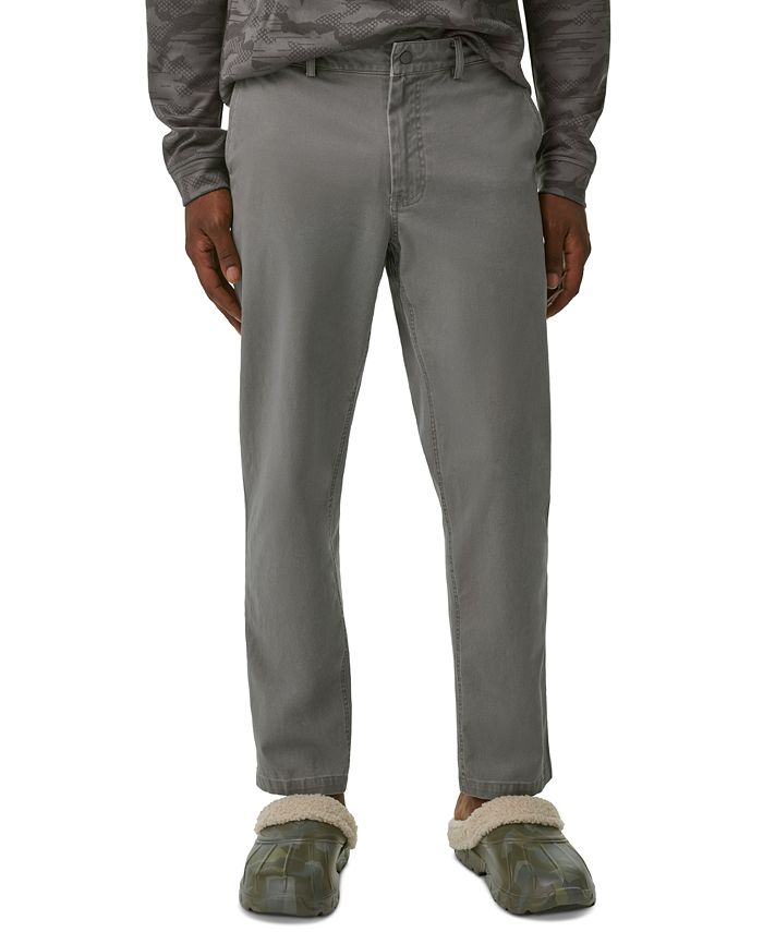 Calça Chino Baxter Stretch Twill Masculina Bass Outdoor Cinza Tamanho Grande