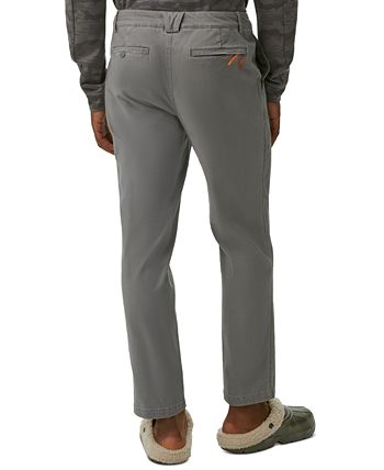 Calça Chino Baxter Stretch Twill Masculina Bass Outdoor Cinza Tamanho Grande