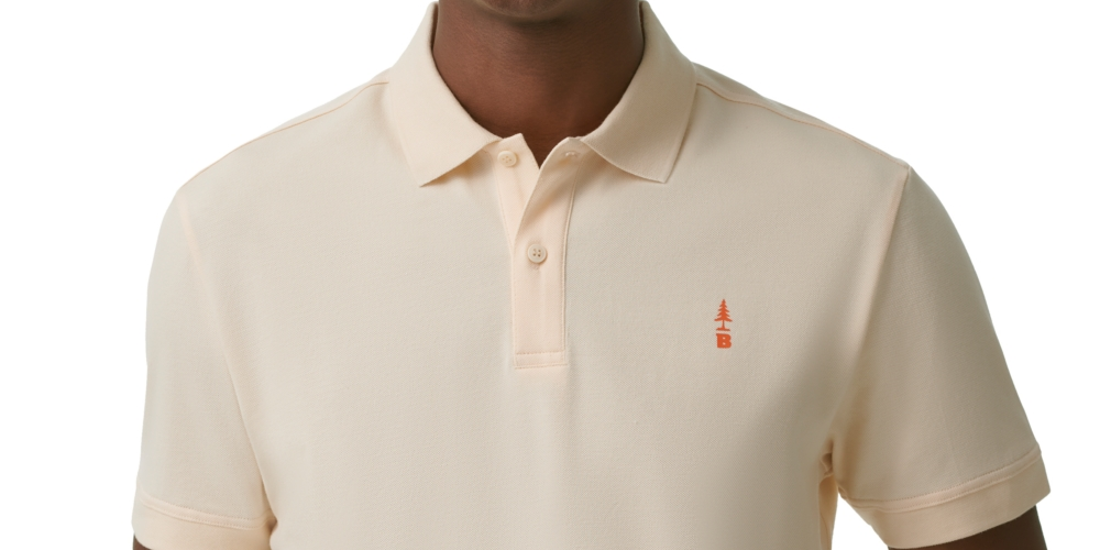 Bass Outdoor Men's Exploration Fitness Workout Polo Marrom