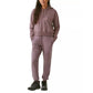 Blusa com capuz Bass Outdoor Hibernate Half Zip para mulheres, cinza, tamanho médio