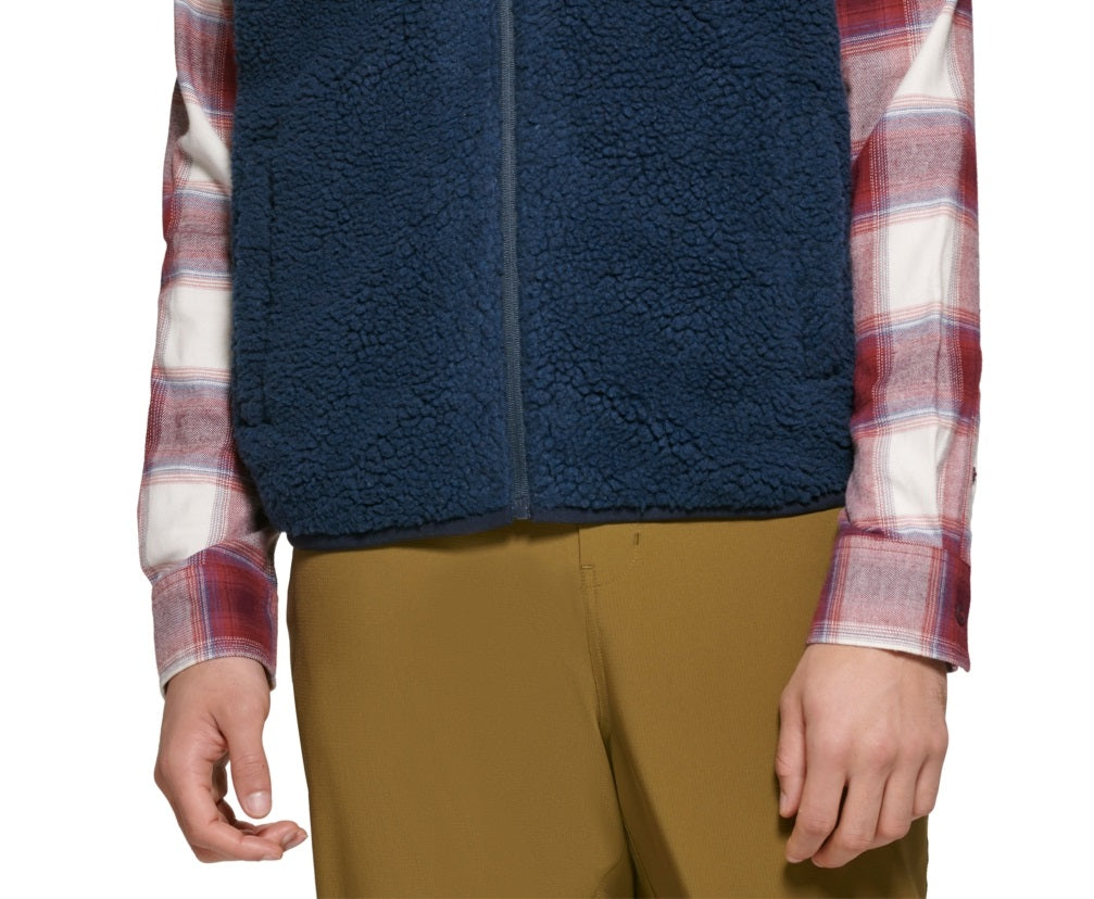 Colete agasalho masculino Bass Outdoor Faux Warm, azul, tamanho XX-G