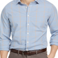 Camisa Masculina Slim Fit Stretch Casual Azul Marinho da Bloomingdale's