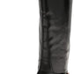 Bota feminina Vince Camuto Amanyir de cano alto, preta, tamanho 8,5 M