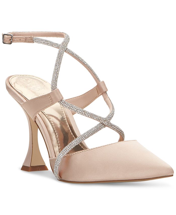 Vince Camuto Kadrya Scarpin Feminino Bico Fino Marrom Tamanho 6 M