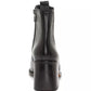 Vince Camuto Sojetta Square Toe Bootie Feminino Preto Tamanho 9 M