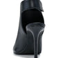 Vince Camuto Bota Anglessi Aberta Feminina Preta Tamanho 7 M
