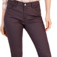 Calça jeans skinny com revestimento Tommy Hilfiger feminina roxa