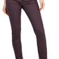 Calça jeans skinny com revestimento Tommy Hilfiger feminina roxa